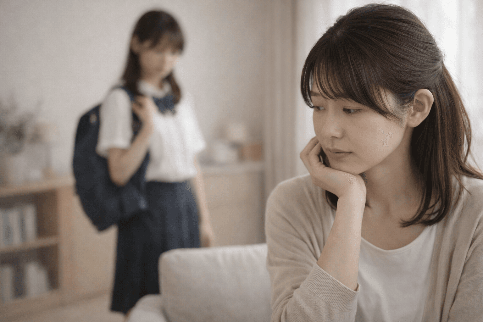 親が先に気づき、本人を傷つけずにどう向き合うか迷っている route image